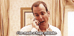 Gob Bluth saying "I've made a huge mistake." from the TV Show "Arrested Development"