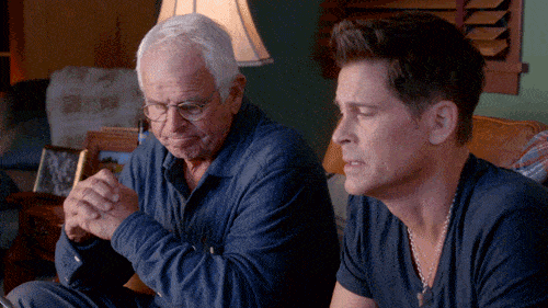 The Grinder TV Show Quote - Dean Sr. hitting the table